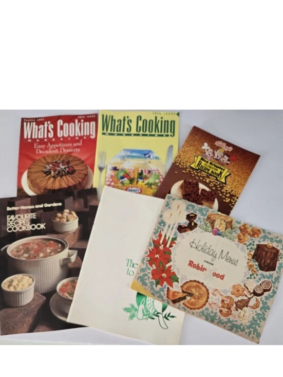 Other - Recipe Booklet Cookbook Vintage Lot Incl. Robin Hood Flour
